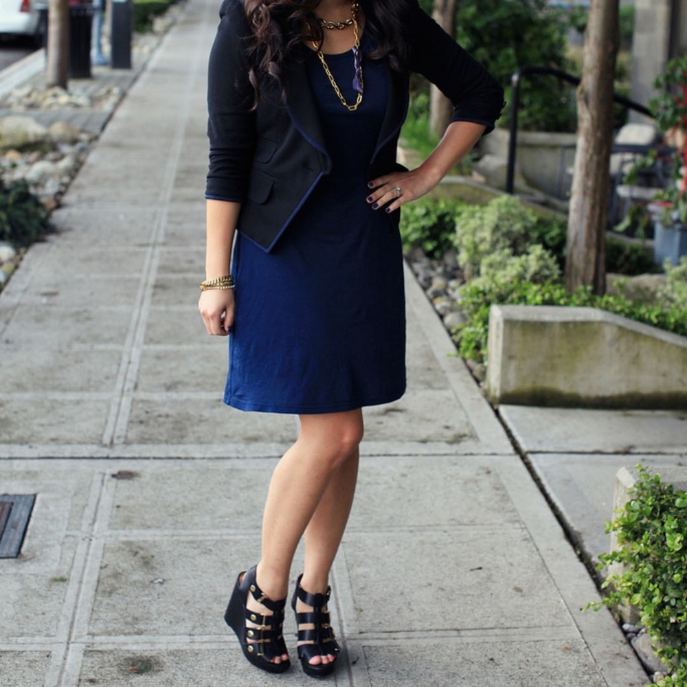 CYNTHIA VINCENT Strappy Wedge Sandals
